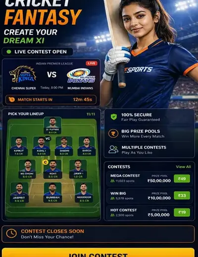 Sgbet (sg bet) fantasy cricket & matchday visual 3